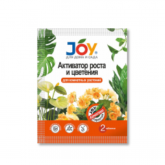 Уд.JOY "Активатор роста и цветения, для комн. цветов "2 табл(50шт.кор) в #REGION_NAME_DECLINE_PP#