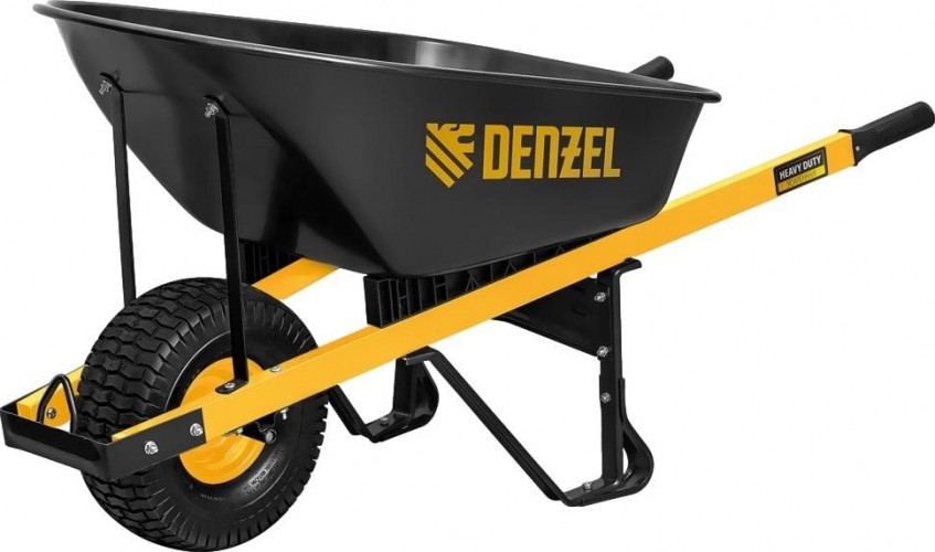 Тачка садово-строительная,140л,230кг,Denzel одноколесо в Комсомольске-на-Амуре