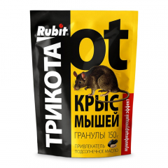 Ср-во от грыз.Рубит ТриКота гранулы с подсолнечным масломт 150г в #REGION_NAME_DECLINE_PP#