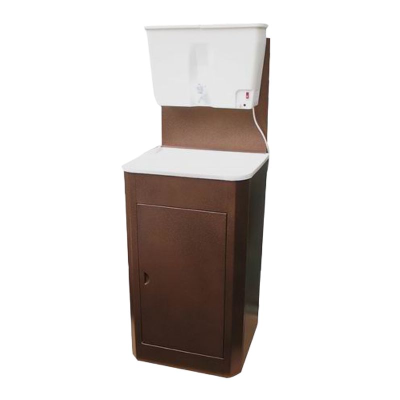 Умывальник "Акватекс"ДУЭТ (бак антикорр.с ЭВН+ мойка нерж.(белый,медь,серебро) в Комсомольске-на-Амуре