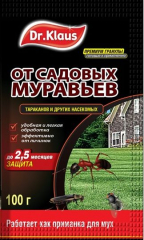 Гранулы от муравьёв и др.насекомых (тараканов,мух) саше 100г(10шт в шоубоксе) Dr.Klaus в #REGION_NAME_DECLINE_PP#