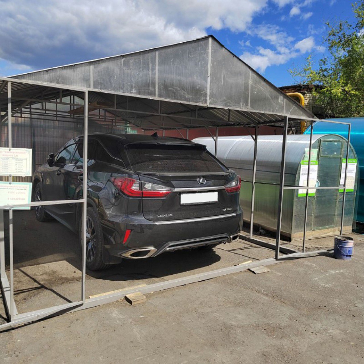 Каркас "Универсальный" 3,6 х 8м в Комсомольске-на-Амуре