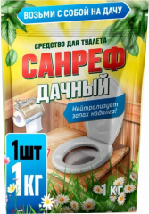 Санреф дачный,1 кг средство для дачного туалета в #REGION_NAME_DECLINE_PP#