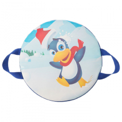 Сани-ледянки "Веселый пингвинчик"D=35 см цвета микс в Комсомольске-на-Амуре