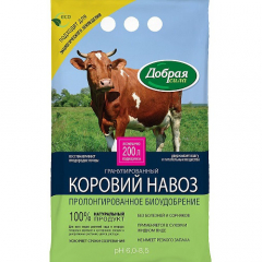 Коровий навоз гранулы Добрая сила пак 2кг(10) в #REGION_NAME_DECLINE_PP#