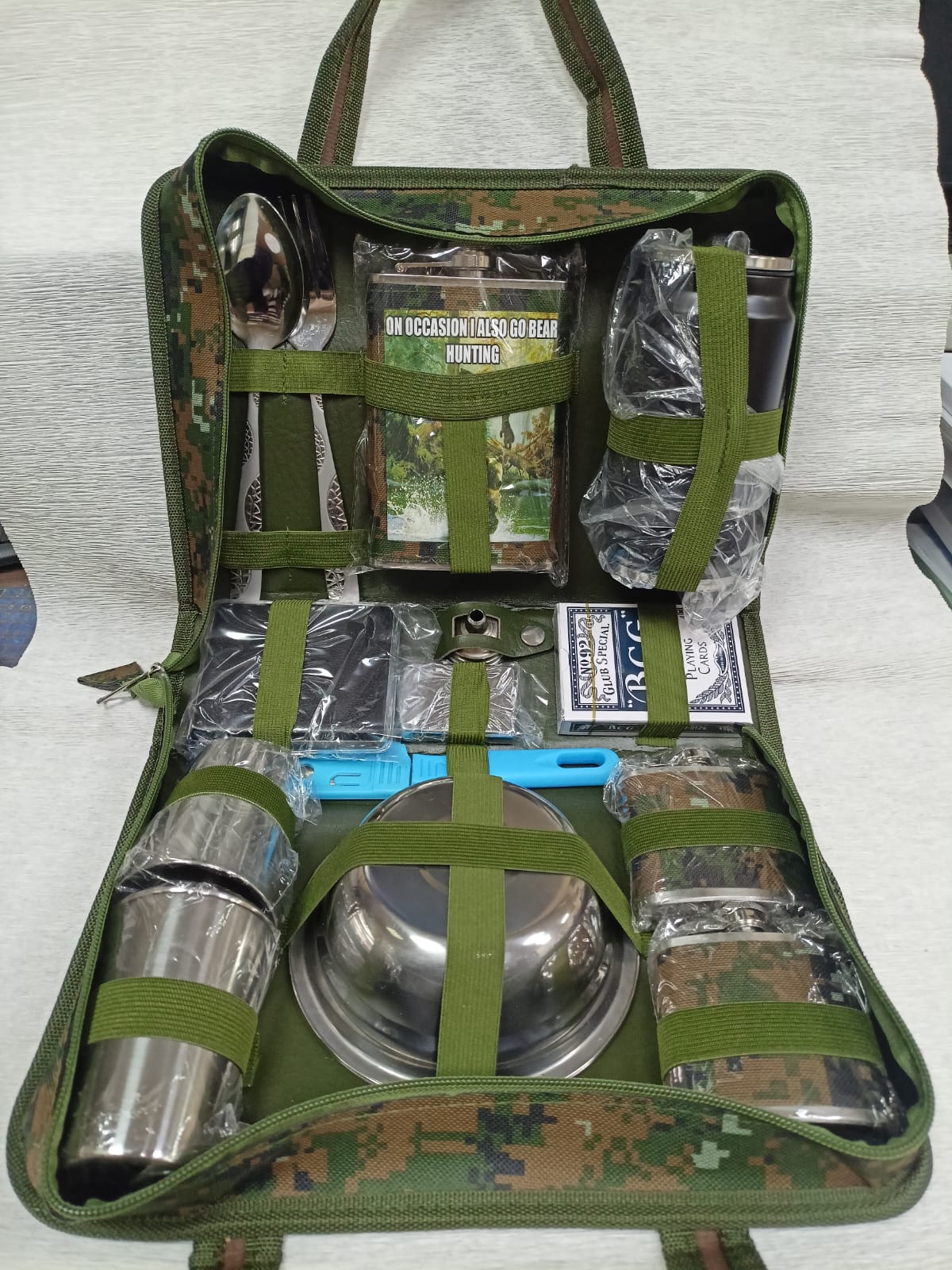 Фляжка-набор "Поход"в сумке в Комсомольске-на-Амуре