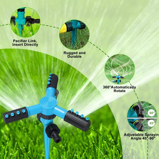 Разбрызгиватель регулируемый автоматич.3-х лепестковый Турция в Комсомольске-на-Амуре