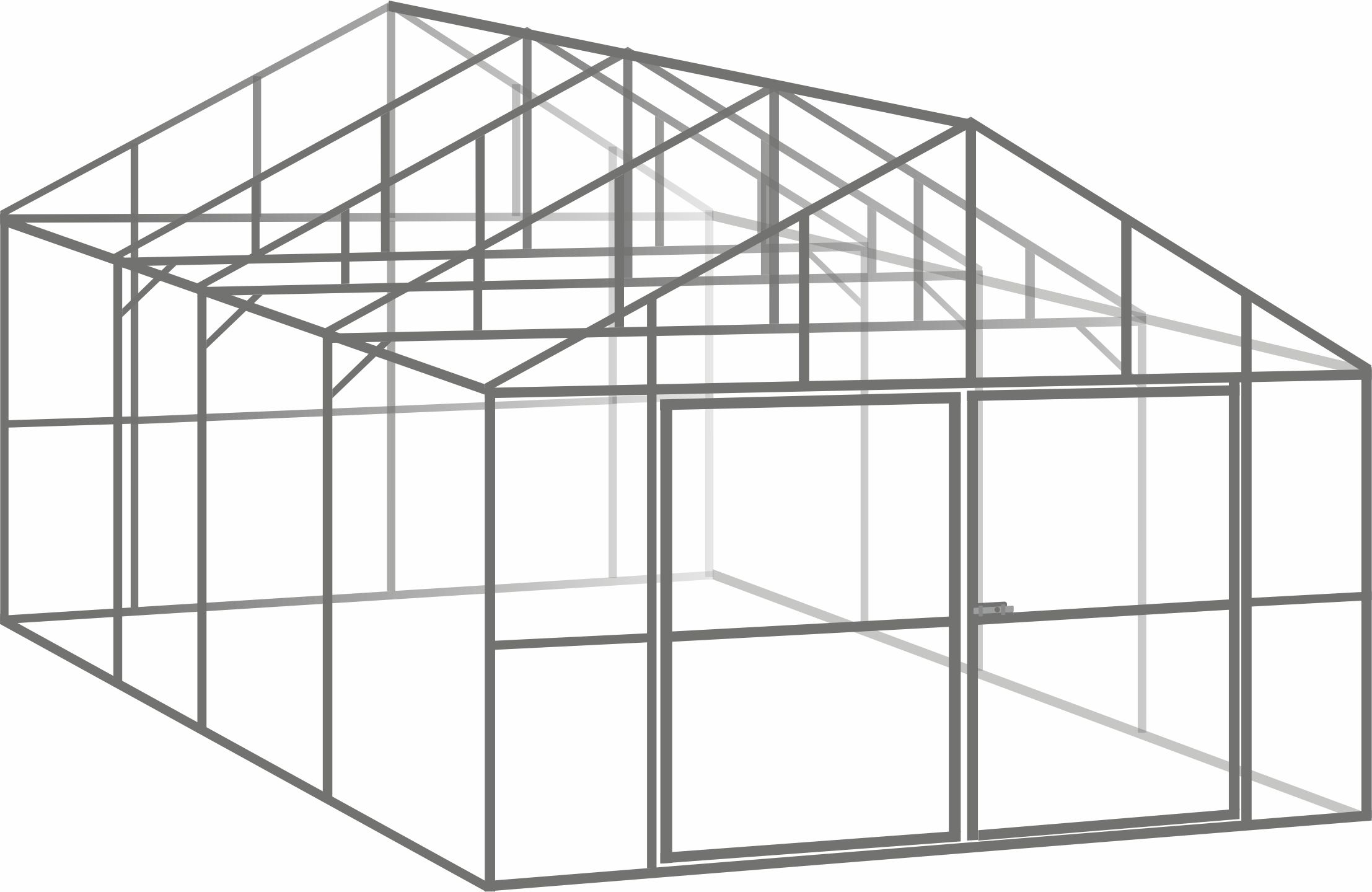 Каркас "Универсальный" 3,6 х 8м в Комсомольске-на-Амуре